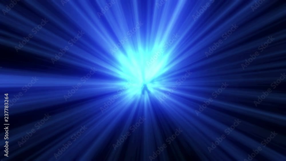 Blue abstract background.Shiny Circles. Colorful lights blurred.Abstract glowing circles.Motion Graphic Abstract