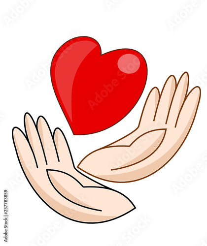 Logo autour du coeur