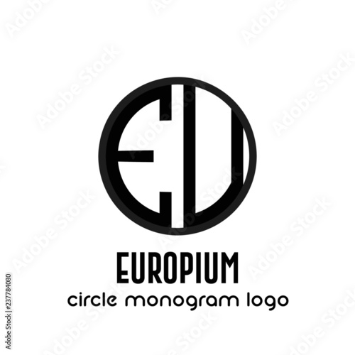 Logo emblema monogramma logotipo business simbolo identità arte astratto geometrico vettoriale