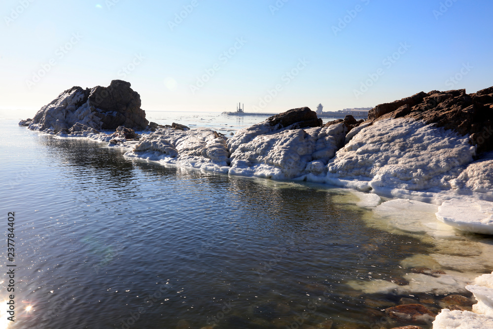 Fototapeta premium sea ice natural scenery