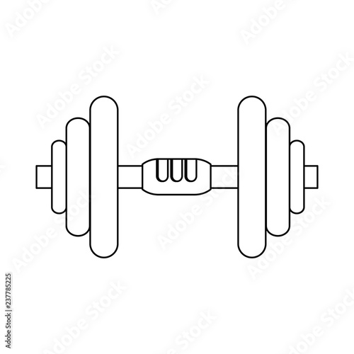 Gym dumbbells weights