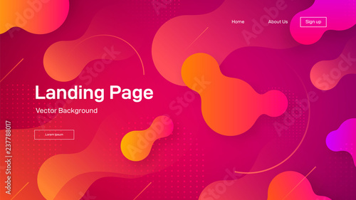 Liquid dynamic background