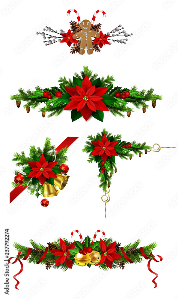 Christmas elements for your designs Christmas elements for your designs