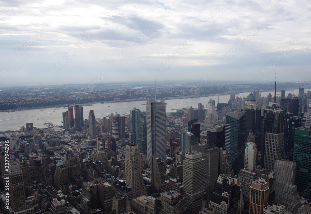 panorama of new york city