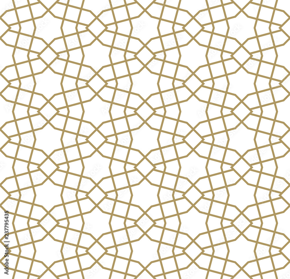 Seamless simple geometric pattern in thick lines. Seamless simple geometric pattern in thick lines.