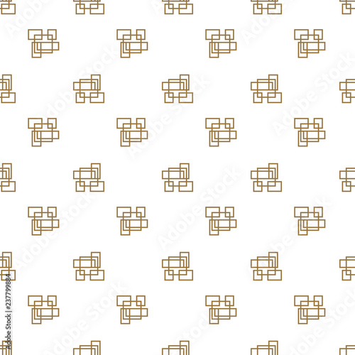 Abstract textured circle geometric vector pattern.