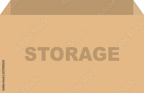 Storage Box Vector