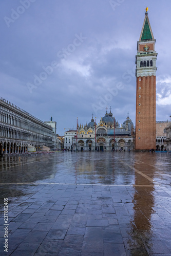 San Marco on a Rainy day