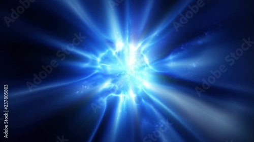 Wallpaper Mural Abstract animation background shiny stars particles flowing rotating  flying light rays waves loop Torontodigital.ca