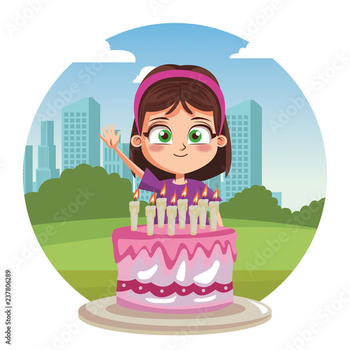 Girl birthday party