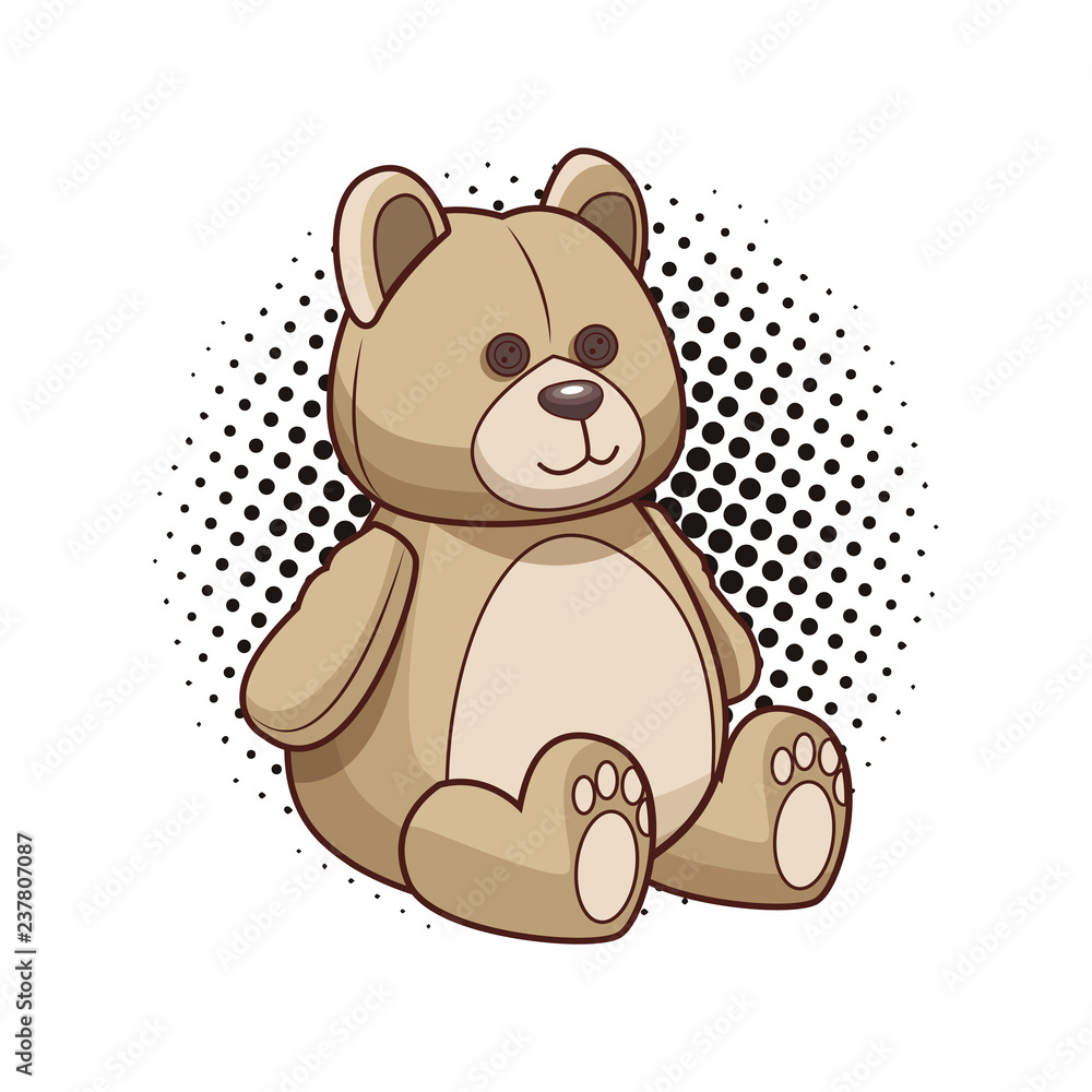 Fototapeta premium Teddy bear cartoon