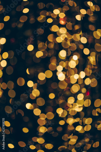 Beautiful defocused bokeh composition for background, vintage tone