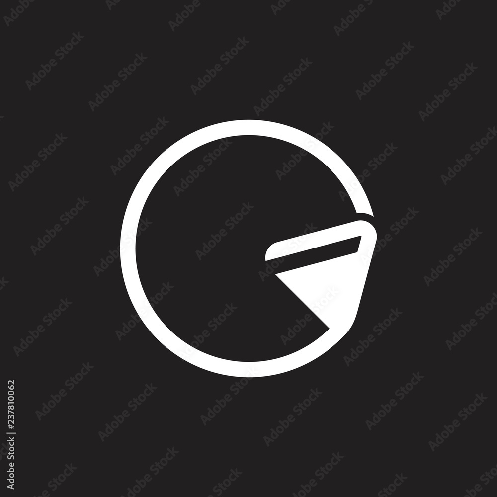 letter g geometric triangle arrow lines logo letter g geometric triangle arrow lines logo
