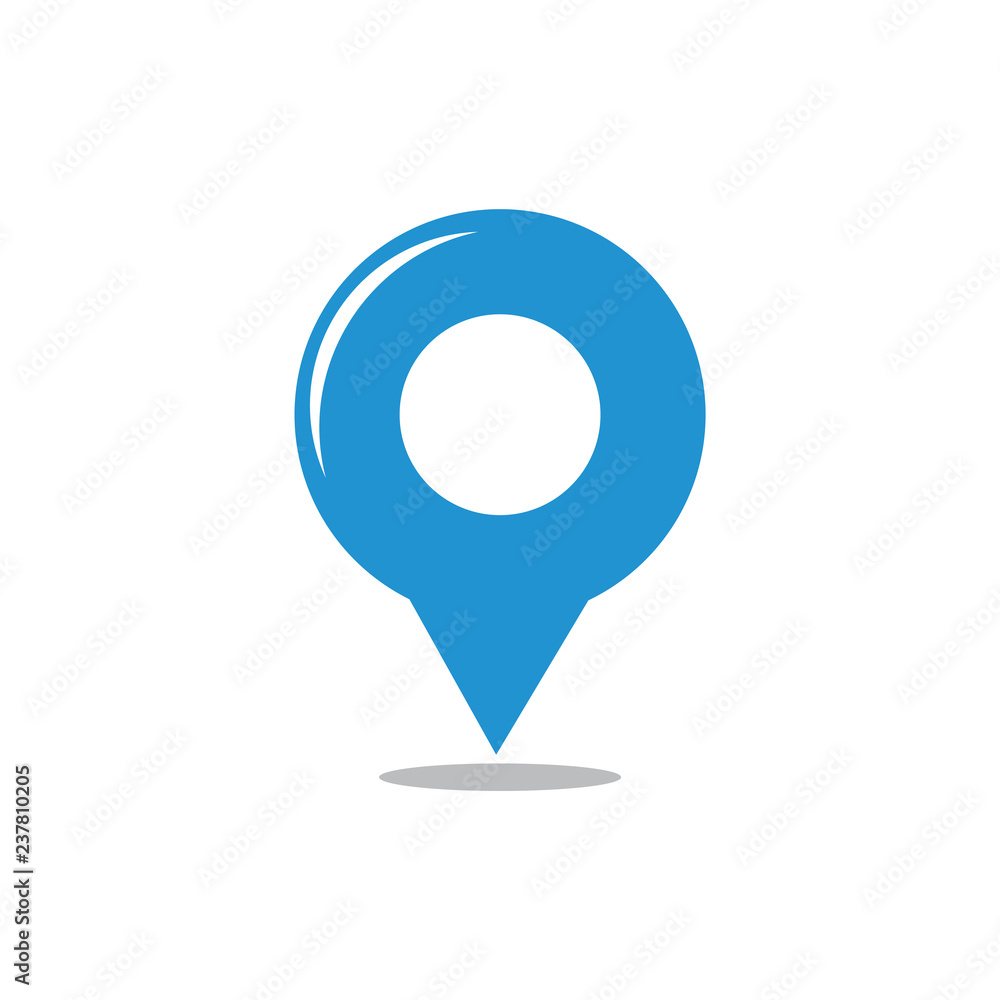 cute pin location logo vector cute pin location logo vector