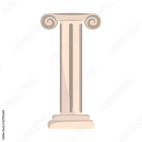 Antique column building