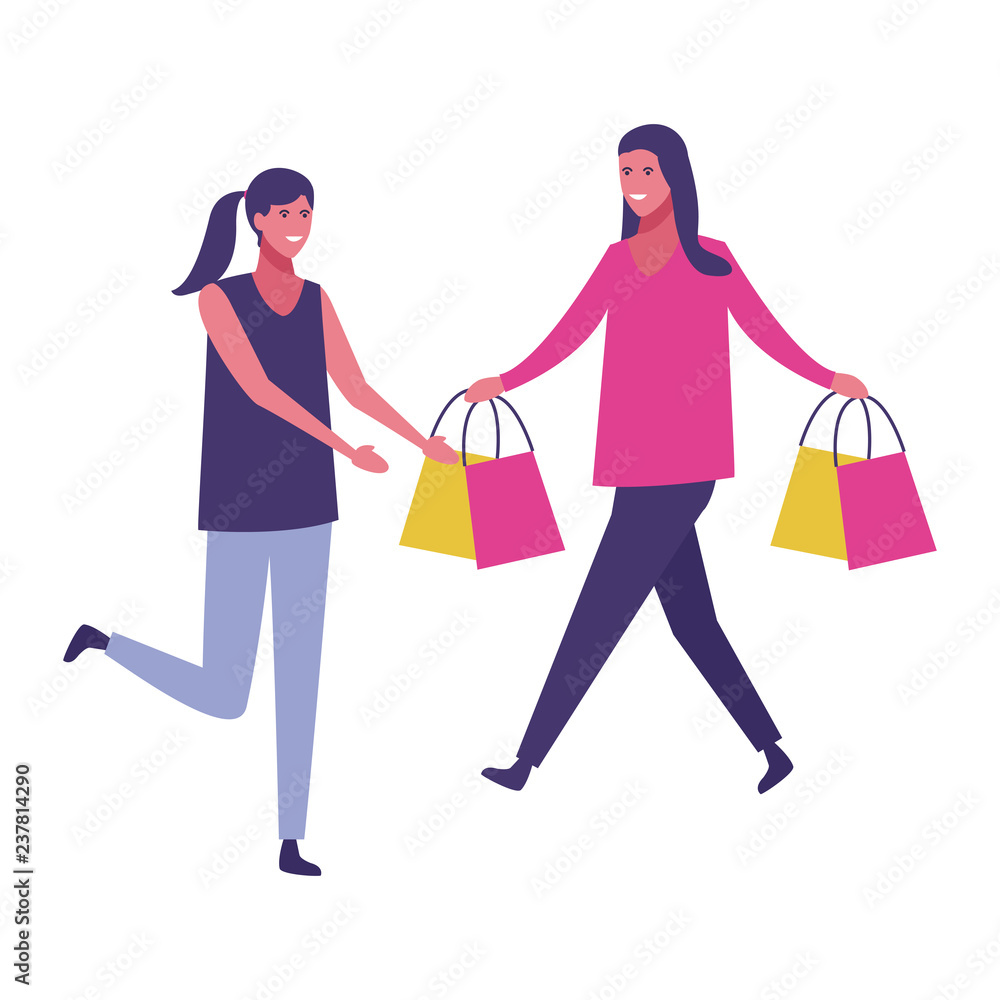 Women on shopping Women on shopping