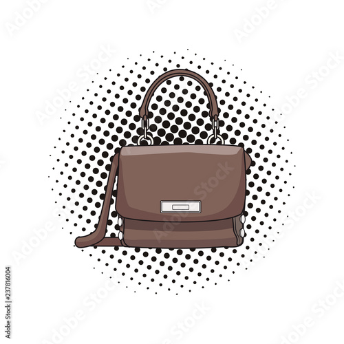 pop art handbag