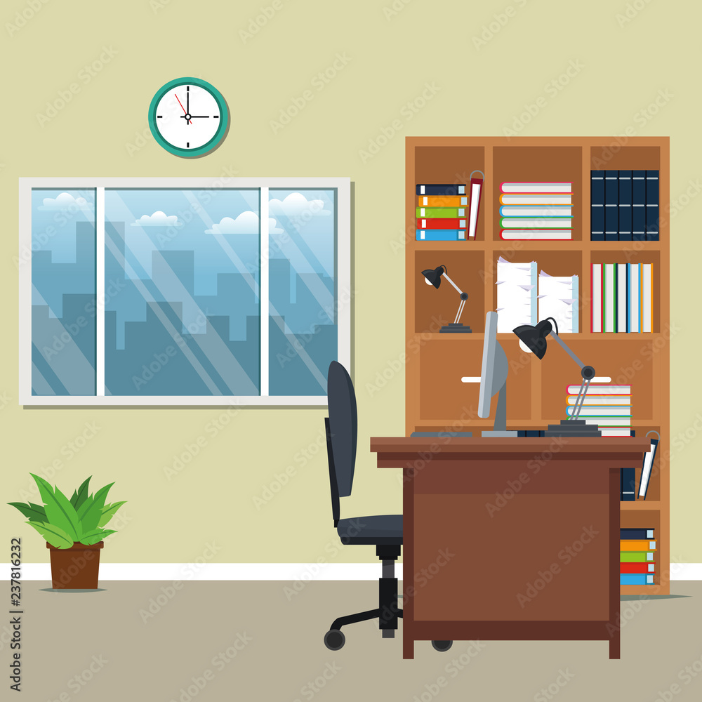 office work place cartoon office work place cartoon