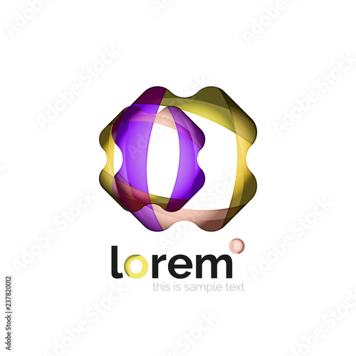 Logo, abstract geometric icon