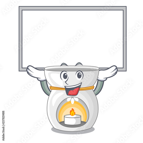 Up board aroma lamp in a cartoon versions