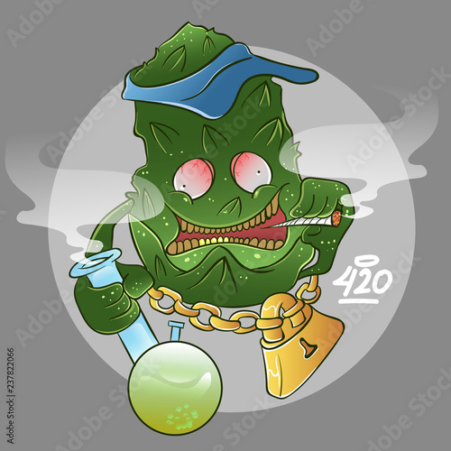 marijuana buds monster