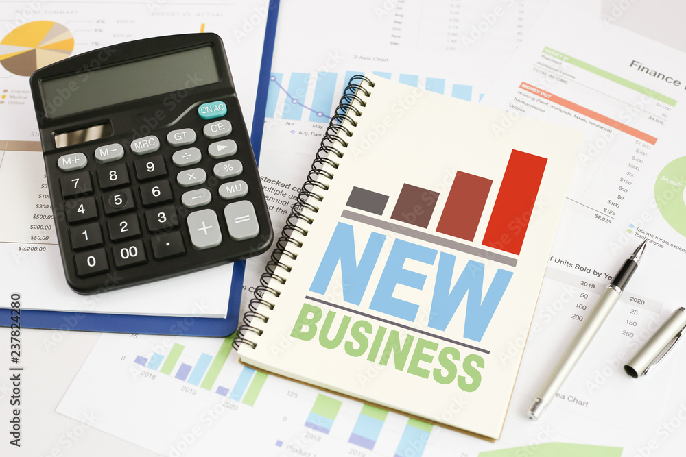 Obraz premium New Business Growth Concept