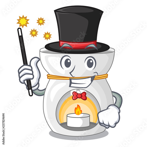 Magician aroma therapy lamp with flower cartoon