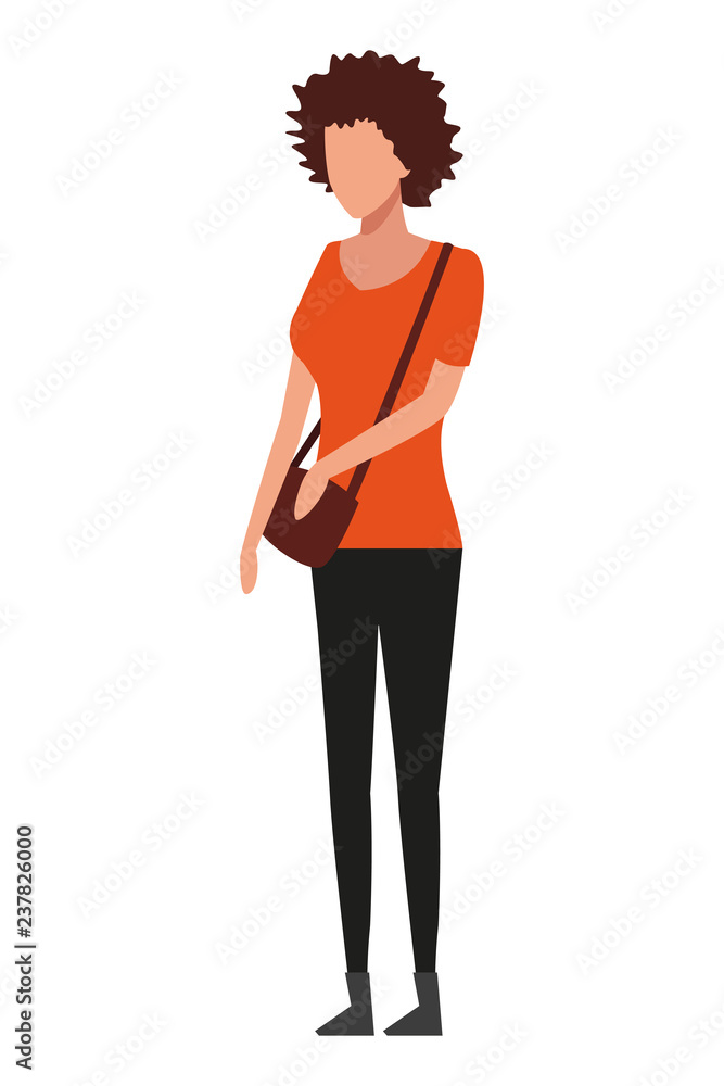 Fototapeta premium Young woman avatar