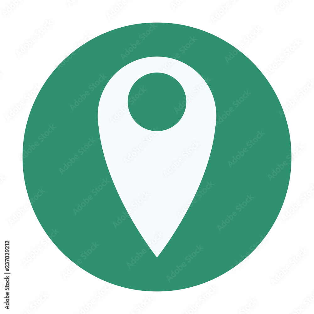 GPS location pin GPS location pin