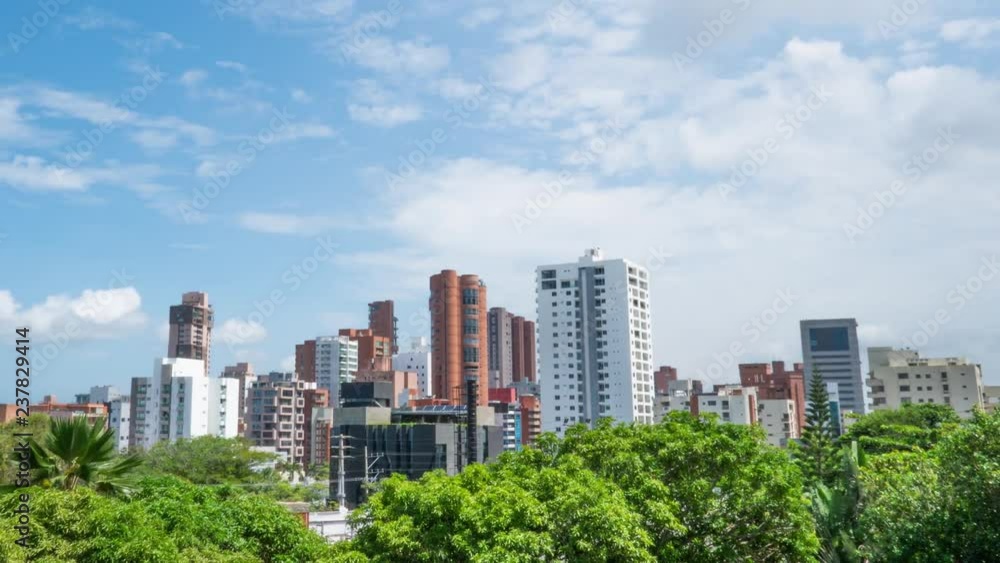 Skyline Timelapse of Barranquilla, Colombia on a Hot Sunny Day Skyline Timelapse of Barranquilla, Colombia on a Hot Sunny Day