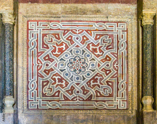 Islamic mosaic pattern