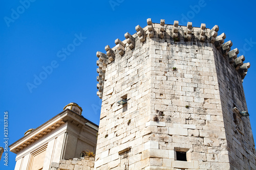 Tower of Krk Castle, Croatia photo