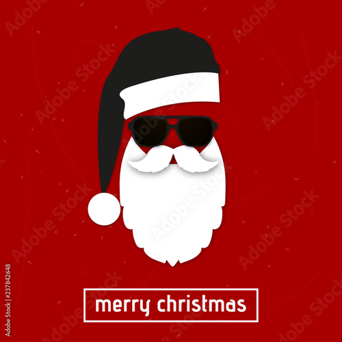 cool Santa sunglasses - merry christmas