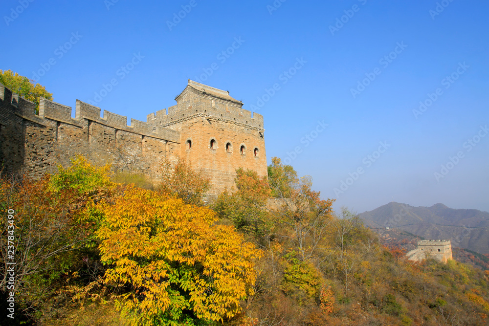 Fototapeta premium Jinshanling Great Wall scenery, China