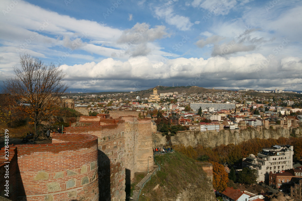 View of Tbilisi, Georgia.