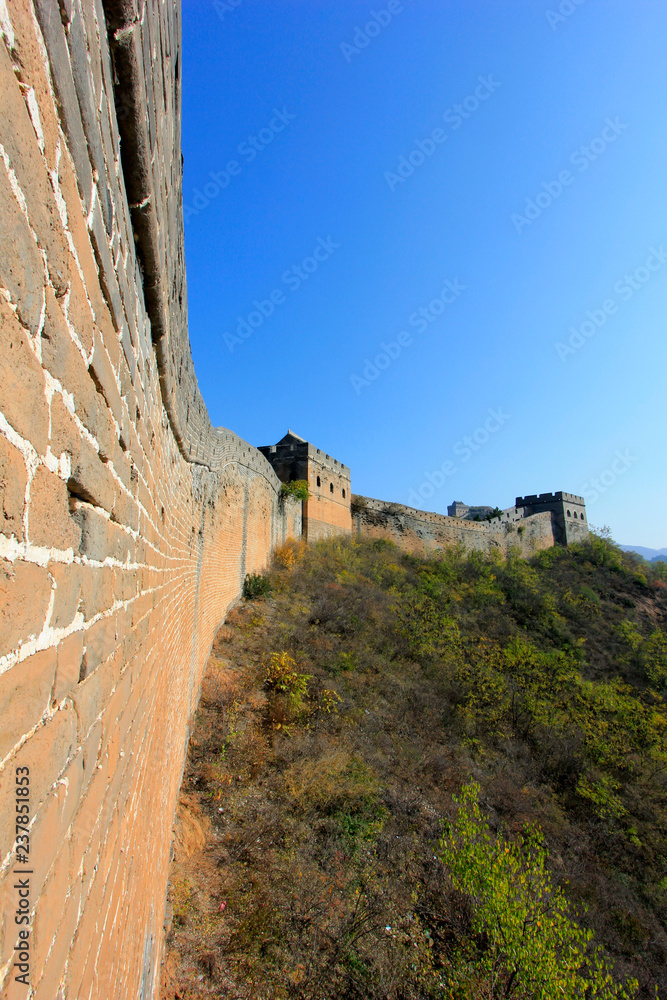 Naklejka premium Jinshanling Great Wall scenery, China