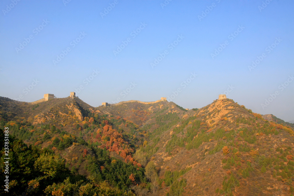 Fototapeta premium Jinshanling Great Wall scenery, China