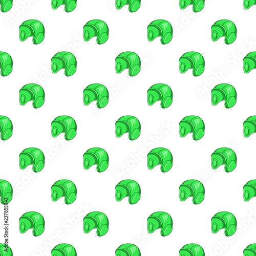 Caps for water polo pattern. Cartoon illustration of caps for water polo vector pattern for web