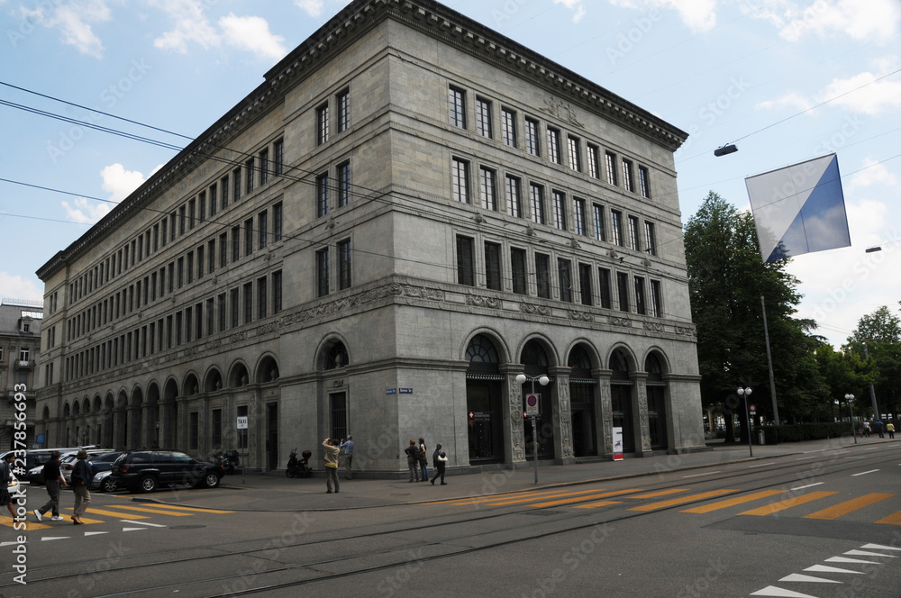 The Swiss National Bank in Zürich-City