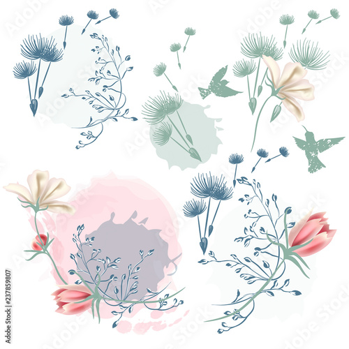 Collection of vector field plants for design