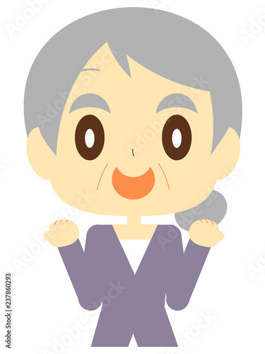 元気なおばあさん