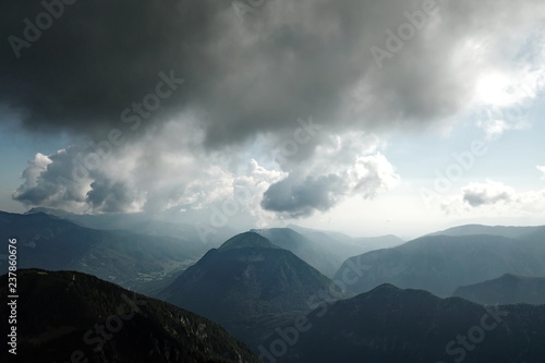 Alpine landscape in Slovenia photo