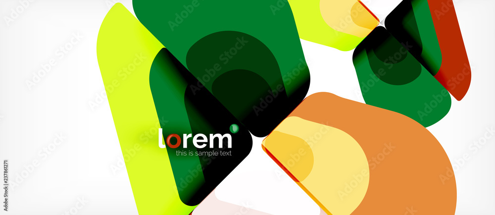 Geometric abstract background Geometric abstract background