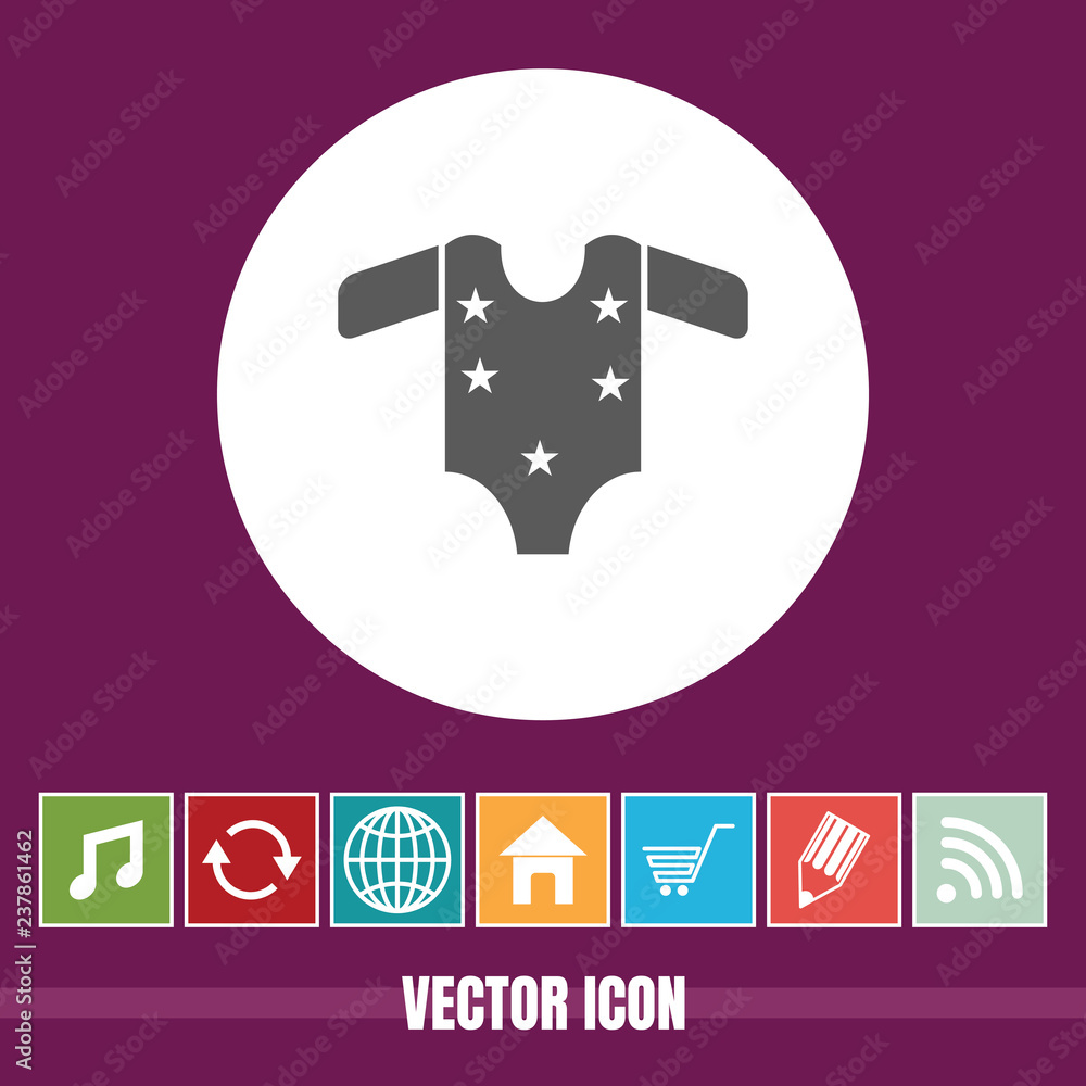 Very Useful Vector Icon Of Baby Cloth with Bonus Icons. Very Useful For Mobile App, Software & Web. Very Useful Vector Icon Of Baby Cloth with Bonus Icons. Very Useful For Mobile App, Software & Web.