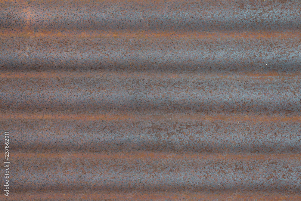 Rusty zinc, Texture background.