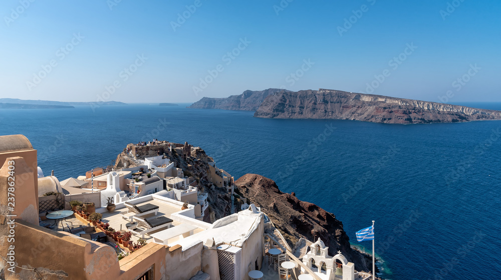 Obraz premium Oia - Santorini Cyclades Island - Aegean sea - Greece