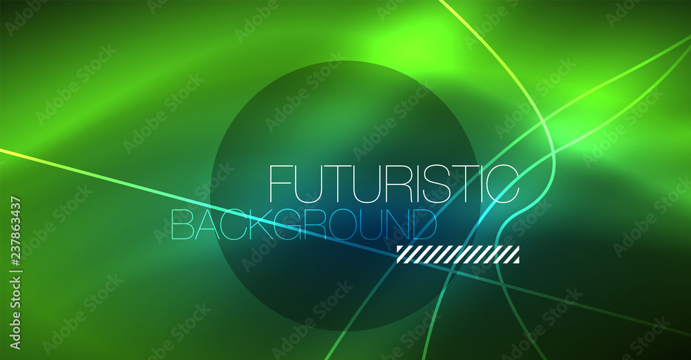 Neon glowing magic background, neon banner, night sky wallpaper. Magic light effect. Christmas abstract pattern. Neon glowing magic background, neon banner, night sky wallpaper. Magic light effect. Christmas abstract pattern.
