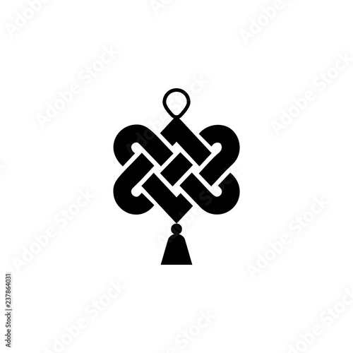New year, China, knot icon can be used for web, logo, mobile app, UI, UX