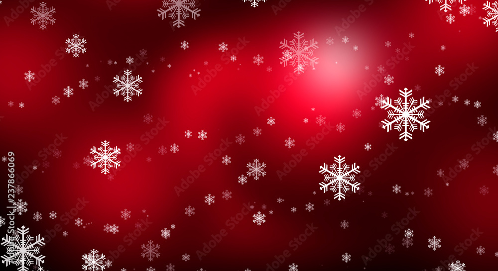 Red sparkling background with stars and snowflakes, the magical atmosphere of the Christmas holidays. Red bokeh background with snowflakes. Empty winter background, snowy, celebratory, sparks and star Red sparkling background with stars and snowflakes, the magical atmosphere of the Christmas holidays. Red bokeh background with snowflakes. Empty winter background, snowy, celebratory, sparks and star