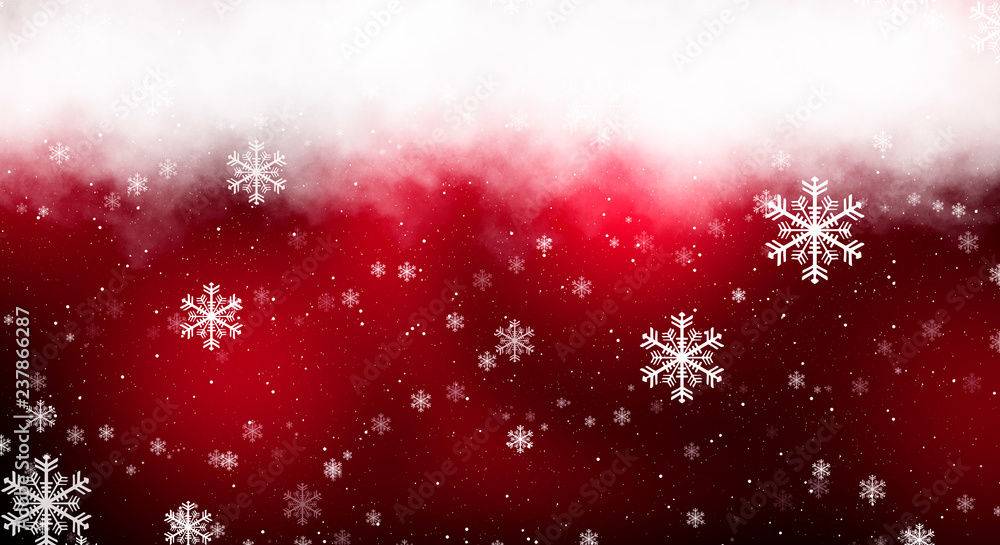 Red sparkling background with stars and snowflakes, the magical atmosphere of the Christmas holidays. Red bokeh background with snowflakes. Empty winter background, snowy, celebratory, sparks and star Red sparkling background with stars and snowflakes, the magical atmosphere of the Christmas holidays. Red bokeh background with snowflakes. Empty winter background, snowy, celebratory, sparks and star